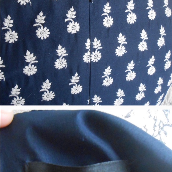 Ann Taylor sheath shift daisy dress - Picture 2 of 3